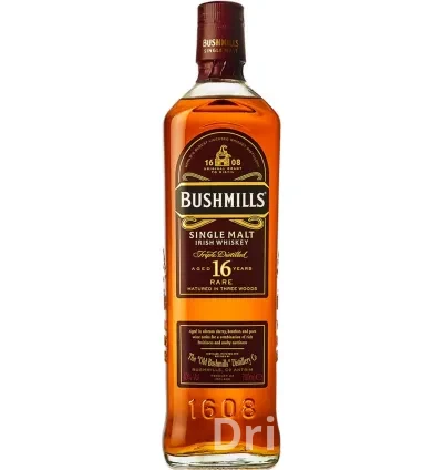 Bushmills 16 Year Old Single Malt Irish Whiskey