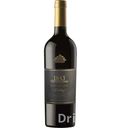 1853 Old Vine Estate Heritage Grand Reserve Malbec 2017