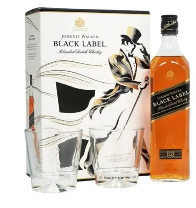 Johnnie walker black label gift pack