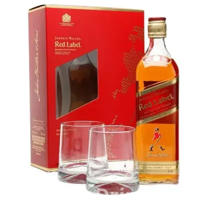 Johnnie walker red label gift pack